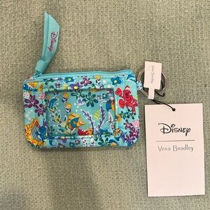 Vera Bradley Disney Little Mermaid Zip ID case